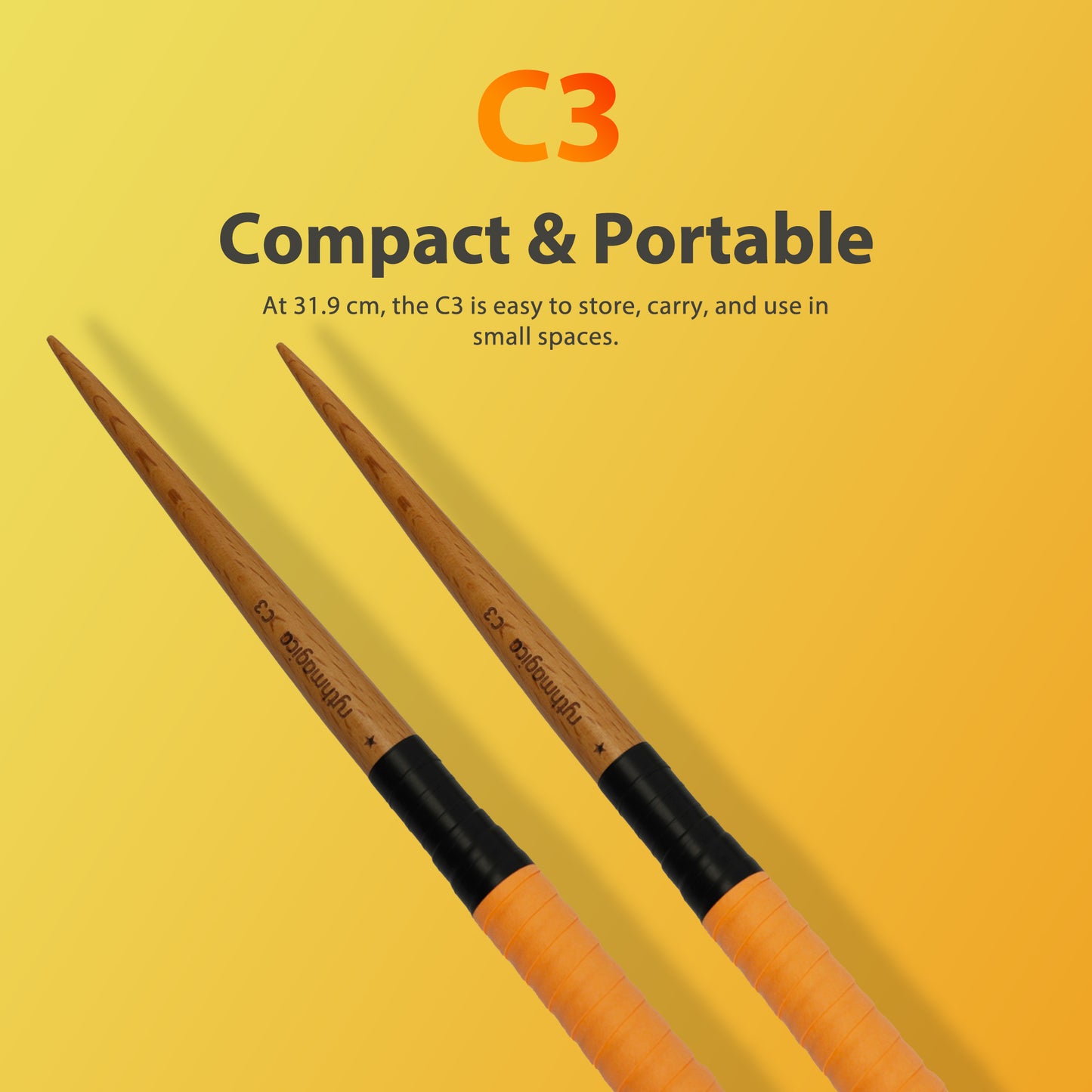 ドラムスティックモデル C3