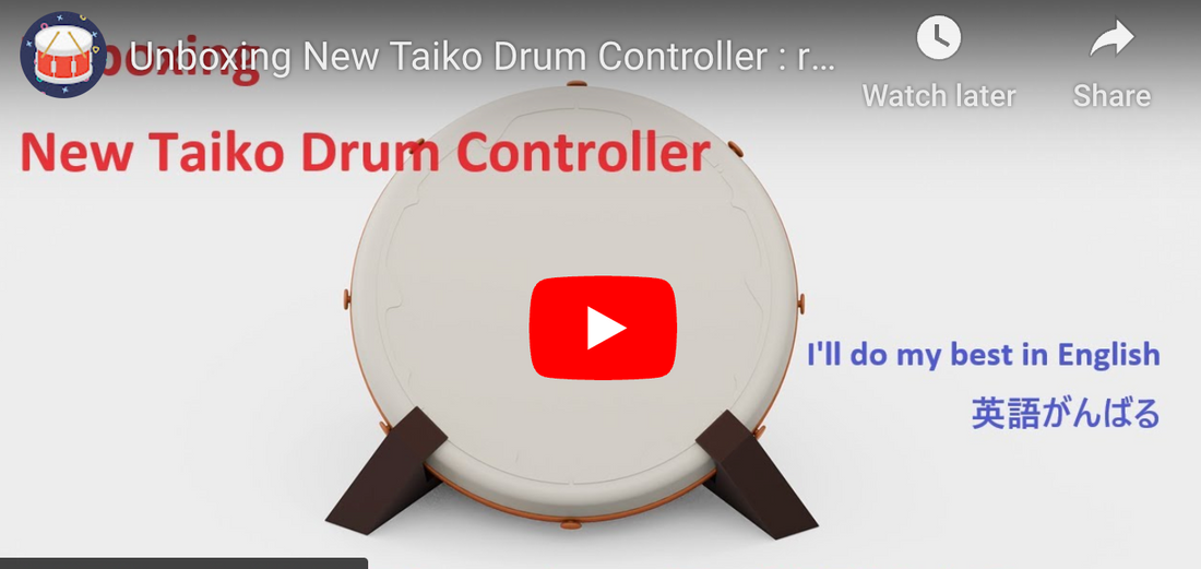 Unboxing New Taiko Drum Controller: rythmagica TDC10 from Japan Backer