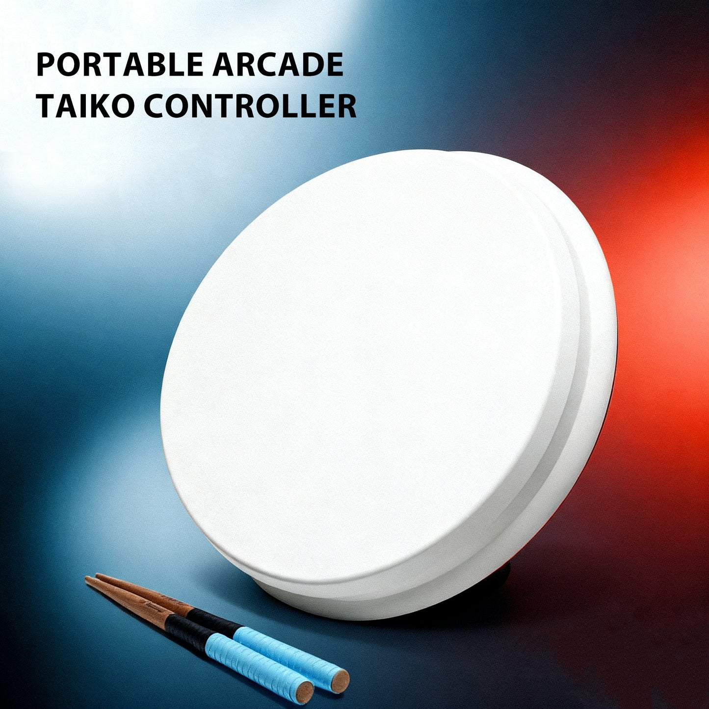 TDC17 - Arcade-Size Taiko Drum Controller for Switch, PC, Xbox, PS4 & More